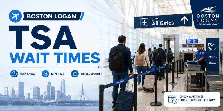 Boston Logan TSA Wait Times