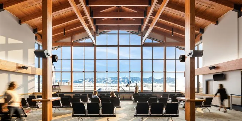 Delta Airlines BZN Terminal – Bozeman Yellowstone International Airport