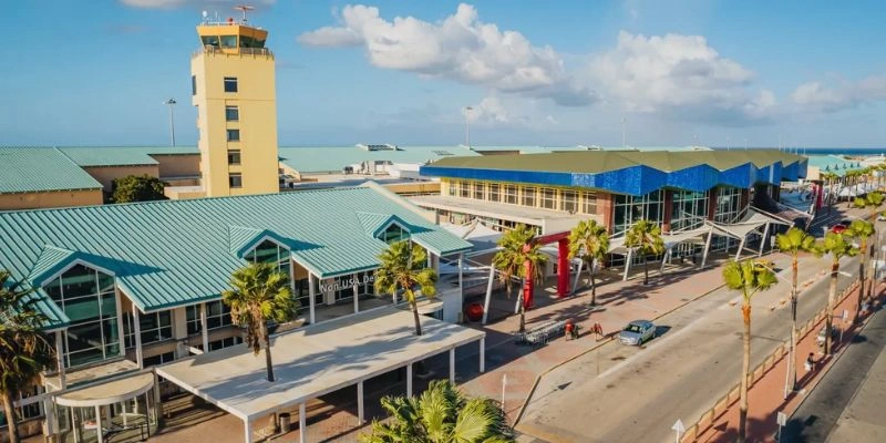 WestJet Airlines AUA Terminal – Queen Beatrix International Airport