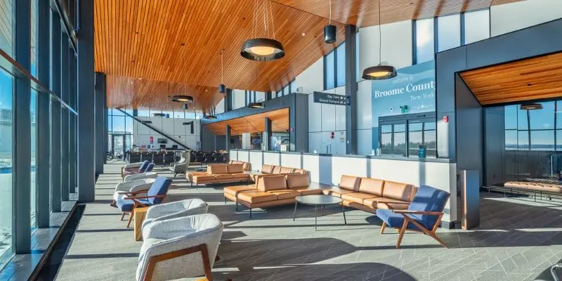 Delta Airlines BGM Terminal – Greater Binghamton Airport