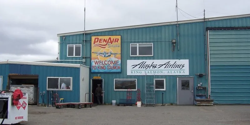 Alaska Airlines AKN Terminal – King Salmon Airport