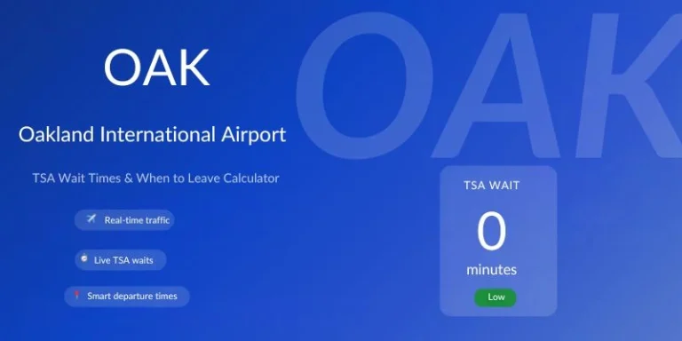 Oakland Airport TSA Wait Times