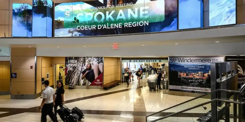 Delta Airlines GEG Terminal – Spokane International Airport